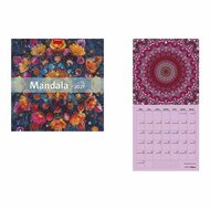 Naptár, fali, TOPTIMER, "Mandala"