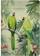 Jegyzetfüzet, A4, kockás, 80 lap, keményfedeles, SHKOLYARYK "Live with Passion"