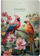 Jegyzetfüzet, A4, kockás, 80 lap, keményfedeles, SHKOLYARYK "Passion"