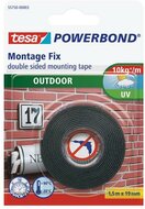 Ragasztószalag, kétoldalas, kültéri, 19 mm x 1,5 m, TESA "Powerbond"