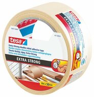 Ragasztószalag, kétoldalas, extra erős, 50 mm x 10 m, TESA "Extra Strong", (10 méter)