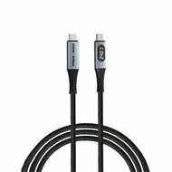 VERBATIM - USB4 szinkronizáló és töltőkábel kijelző tápellátással - 240 W - 31849