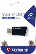 VERBATIM - Store 'n' Click USB meghajtó 32 GB-os fekete - 49307