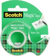 Ragasztószalag, adagolón, kézi, 19 mm x 7,5 m, 3M SCOTCH "Magic Tape 810", (7 méter)