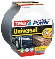 Ragasztószalag, 50 mm x 10 m, TESA "extra Power", ezüst, (10 méter)