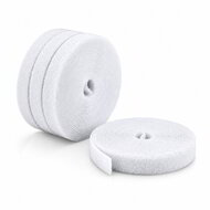 Startech - 4 db-os csomag, 4,6 m hosszú, 12,7 mm széles tépőzáras szalag, fehér - HKLP1505WH4PK