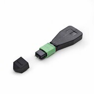 Startech - MPO visszacsatoló csatlakozó, egymódusú 9/125 MPO-8 apa optikai szálas visszacsatoló adapter - LOOPBACKMTPSM9125M