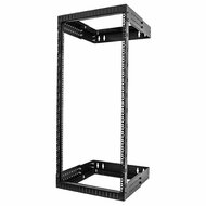 Startech - 2 oszlopos, 24U magas, nagy teherbírású, falra szerelhető hálózati rack, 19" - RACK-24U-20-WALL-OA
