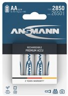 ANSMANN - akku, ceruza, AA, 2850 mAh, Nagy energiafogyasztású eszközökhöz is, 4 db - 5035212