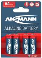 ANSMANN - Alkáli Elem, ceruza, AA, 4 db - 5015563
