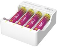 ANSMANN - Lítium Töltő Szett, micro ceruza, 4× AAA akku + töltőmodul, 1250 mAh - 1001-0182