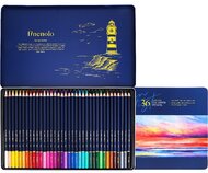 Deli Finenolo 36 db-os fémdobozos színesceruza készlet
