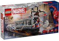 LEGO® | Marvel Pókember és Doc Ock csatája a metrókocsiban, építőjáték 76321