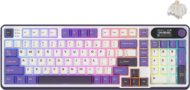 ROYAL KLUDGE - RK-S98 GAMING KEYBOARD (US LAYOUT) - BEIGE SWITCH - Blackberry - RK-S98-BBERRYMS-BEGSW-US