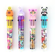 Nebulo Funny animals 10 színű golyóstoll