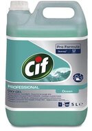 Általános tisztító- és fertőtlenítőszer, 5 l, CIF "Professional Oxy-Gel", óceán, (5 liter)