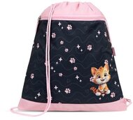 Tornazsák, BELMIL "Cute Kitten", fekete-rózsaszín, cica
