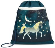 Tornazsák, BELMIL "Sparkling Unicorn", kék, unikornis