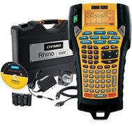 Elektromos feliratozógép, DYMO "Rhino 6000" készlet táskában