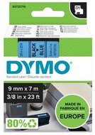 Feliratozógép szalag, 9 mm x 7 m, DYMO "D1", kék-fekete