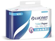 Toalettpapír, 3 rétegű, kistekercses, 24 tekercs, LUCART "Cash and Carry Strong 3.24", fehér, (24 tek)