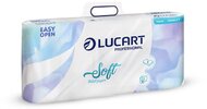 Toalettpapír, 2 rétegű, kistekercses, 10 tekercs, LUCART "Soft", fehér, (10 tek)