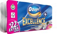 Toalettpapír, 3 rétegű, kistekercses, 8 tekercs, OOOPS "Excellence", (8 tek)