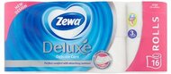 Toalettpapír, 3 rétegű, kistekercses, 16 tekercs, ZEWA "Deluxe, fehér, (16 tek)