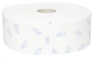 Toalettpapír, T1 rendszer, 2 rétegű, 26 cm átmérő, Premium, TORK "Soft Jumbo", fehér, (6 tek)