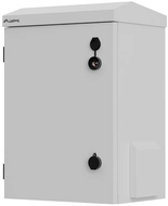 Lanberg - RACK SZEKRÉNY 10" FALI/RÖGZÍTHETŐ IP55 HERMETIKUS 340X250X500 SZÜRKE - WAH1-3450-00S
