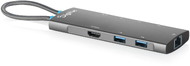 Assmann-DIGITUS USB-C dokkolóállomás, 8 portos - DA-70921