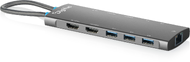 Assmann- DIGITUS USB-C dokkolóállomás, 11 portos - DA-70923