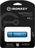 KINGSTON - IronKey Vault Privacy 50 64GB - IKVP50/64GB