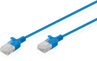 Assmann-DIGITUS CAT 6 U-UTP Slim patch kábel, 1,5 m, kék - DK-1618-015S-B