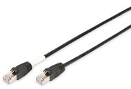 DIGITUS CAT 6 S/FTP kültéri patch kábel, 2 m, PE - DK-1644-020/BL-OD