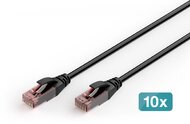DIGITUS CAT 6 U/UTP kültéri patchkábel, 2 m, PE, 10 darab - DK-1617-020-OD-10