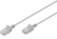 DIGITUS CAT 6 U-UTP Slim patch kábel, 2 m, szürke - DK-1618-020S