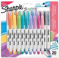 Sharpie S-Note 2:1 lettering 20 db-os vízbázisú marker