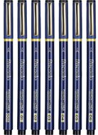 Deli Finenolo 7db/csomag fekete rajzmarker készlet