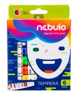 Nebulo 6 féle színű tempera készlet