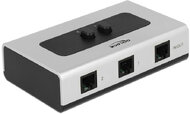 Delock RJ11 2 portos manuális kétirányú kapcsoló - 87698