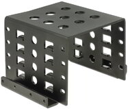Delock rögzítőkeret 4 x 2,5″ - 3,5″ fekete - 18271