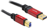 DeLock - USB3.0 A > USB3.0 B 1m Premium kábel - 82756