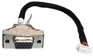 Shuttle Subminiature 2x10-pin - VGA F/F adapter DS81, DS87, XH81, XH81V -hez