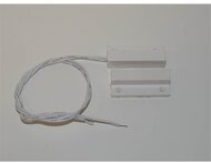 Nyitásérzékelő (FF01), műanyag felületreszerelt, fehér, réstávolság: 20mm