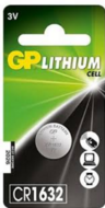 GP B15951 CR1632 lítium gombelem