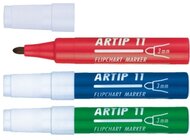 ICO "Artip 11" Flipchart marker készlet, 1-3 mm, kúpos (4 db)