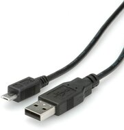 ROLINE - USB 2.0 A - Micro USB B 0.8m