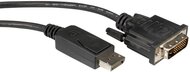 ROLINE - Kábel DisplayPort - DVI 24+1 M/M 1m