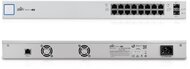Ubiquiti UniFi switch 16-150W, 16 gigabit + 2 SFP port, PoE+(48V)/passzív PoE(24V) 150W, rack